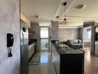 Apartamento com 2 Quartos para alugar, 47m² no Jardim Copacabana, São José dos Campos