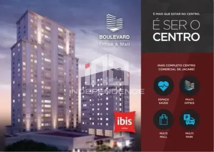 Sala Comercial para venda ou aluguel, 34m² no Centro, Jacareí
