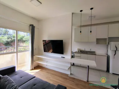 Apartamento com 1 Quarto para venda ou aluguel, 44m² no Granja Viana, Cotia