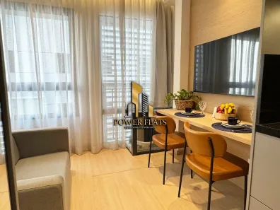 Flat com 1 Quarto para alugar, 35m² no Pinheiros, São Paulo