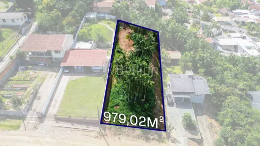 Lote/Terreno à venda, 979m² no Fritz Lorenz, Timbó