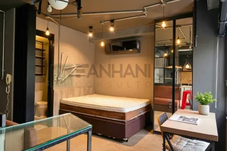 Apartamento com 1 Quarto para venda ou aluguel, 32m² no Vila Madalena, São Paulo