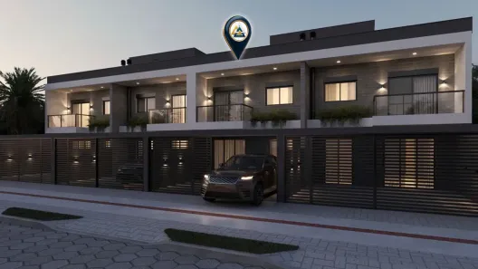 Sobrado com 3 Quartos à venda, 104m² no Brejatuba, Guaratuba