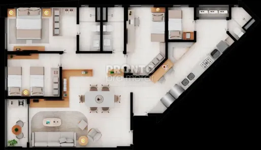 Apartamento com 3 Quartos à venda, 105m² no Poço, Recife