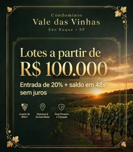 Lote/Terreno à venda, 500m² no Jardim Rene, São Roque