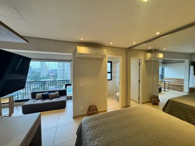 Apartamento com 1 Quarto para alugar, 38m² no Campo Belo, São Paulo
