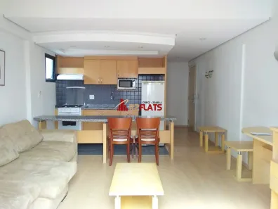 Flat com 1 Quarto para alugar, 49m² no Moema, São Paulo