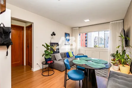 Apartamento com 1 Quarto à venda, 43m² no Centro, Curitiba