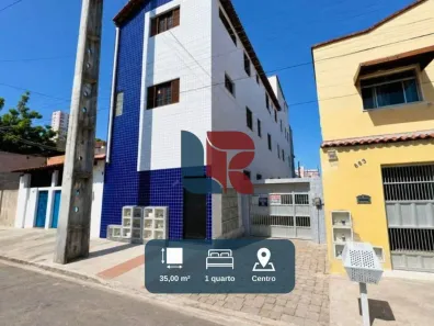 Kitnet com 1 Quarto para alugar, 35m² no Centro, Fortaleza
