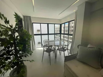 Flat com 1 Quarto para alugar, 39m² no Cabo Branco, João Pessoa