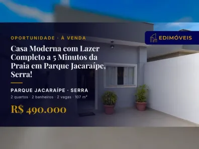 Casa com 2 Quartos à venda, 107m² no Parque Jacaraípe, Serra