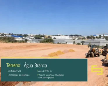 à venda, 2996m² no Água Branca, Contagem