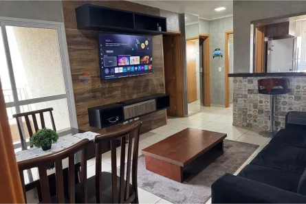 Apartamento com 1 Quarto para alugar, 55m² no Vila Tibério, Ribeirão Preto