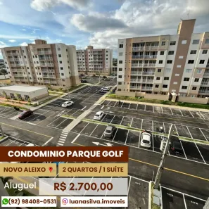 Apartamento com 2 Quartos para alugar, 49m² no Novo Aleixo, Manaus