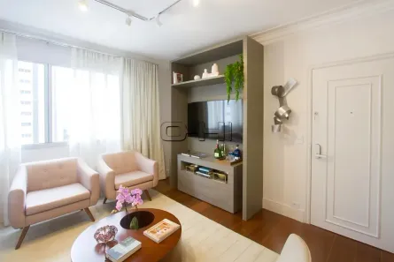 Apartamento com 3 Quartos para alugar, 110m² no Brooklin Paulista, São Paulo