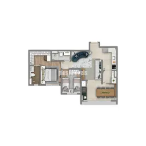 Apartamento com 2 Quartos à venda, 67m² no Vila Santa Eulalia, São Paulo