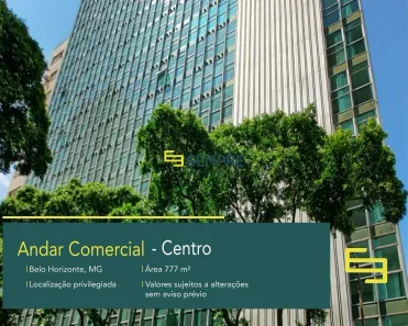 Imóvel Comercial para alugar, 778m² no Centro, Belo Horizonte