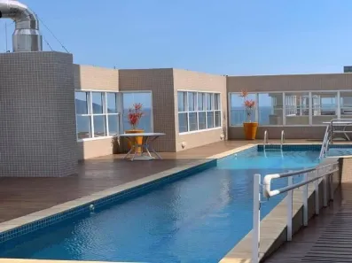 Apartamento com 3 Quartos à venda, 100m² no José Menino, Santos