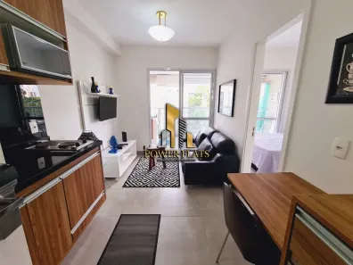 Flat com 1 Quarto para alugar, 40m² no Brooklin Paulista, São Paulo