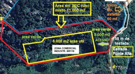 Lote/Terreno à venda, 10000m² no Ressaca, Itapecerica da Serra