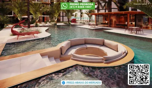 Flat com 1 Quarto à venda, 36m² no N. Sra. do Ó, Ipojuca