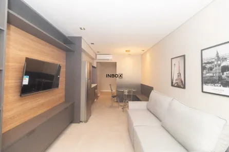 Apartamento com 1 Quarto para alugar, 38m² no Azenha, Porto Alegre
