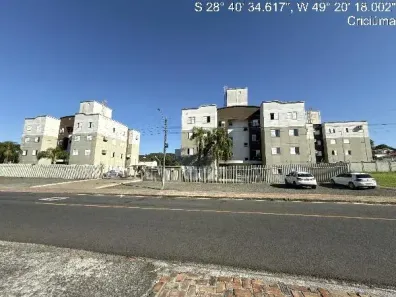 Apartamento com 2 Quartos à venda, 54m² no Brasília, Criciúma