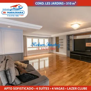 Apartamento com 4 Quartos à venda, 310m² no Santo Amaro, São Paulo