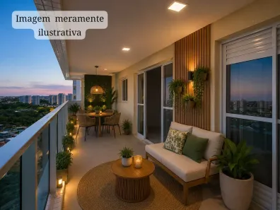 Apartamento com 3 Quartos à venda, 133m² no Dom Pedro I, Manaus