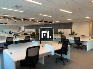 Sala Comercial para alugar, 1400m² no Brooklin Paulista, São Paulo