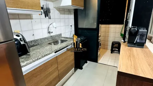 Flat com 1 Quarto para alugar, 45m² no Cidade Monções, São Paulo