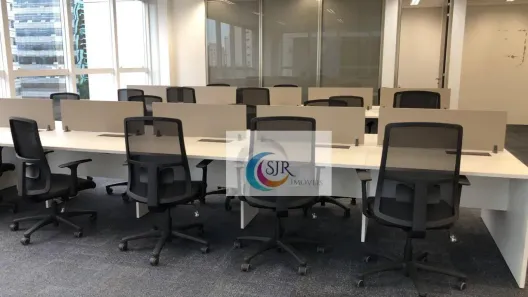 Sala Comercial para alugar, 110m² no Cidade Monções, São Paulo