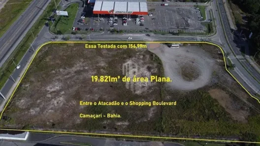 Lote/Terreno à venda, 19821m² no Industrial, Camaçari
