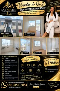Apartamento com 2 Quartos para alugar, 50m² no Quarenta Horas (Coqueiro), Ananindeua