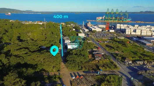 Lote/Terreno à venda, 409m² no Figueira do Pontal, Itapoá