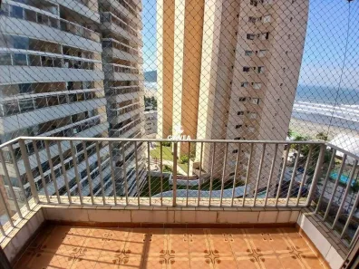 Apartamento com 1 Quarto para alugar, 55m² no Guilhermina, Praia Grande
