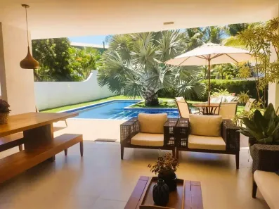 Casa de Condomínio com 6 Quartos à venda, 356m² no Guarajuba (Monte Gordo), Camaçari