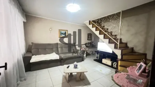 Sobrado com 3 Quartos à venda, 141m² no Campestre, Santo André