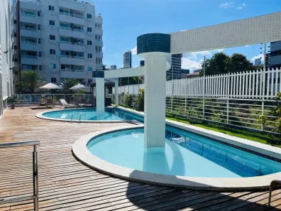 Apartamento com 2 Quartos para alugar, 59m² no Manaíra, João Pessoa