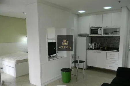 Flat com 1 Quarto para alugar, 42m² no Itaim Bibi, São Paulo