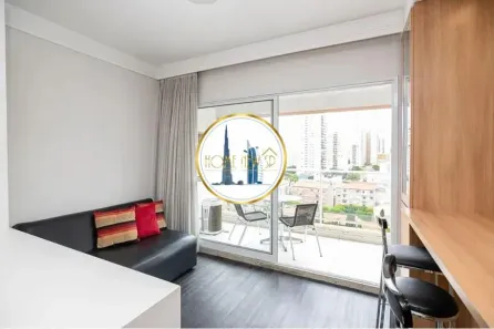 Apartamento com 1 Quarto à venda, 37m² no Brooklin Paulista, São Paulo