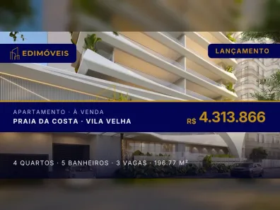 Apartamento com 4 Quartos à venda, 196m² no Praia da Costa, Vila Velha