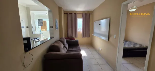 Apartamento com 1 Quarto para alugar, 32m² no Tupi, Praia Grande
