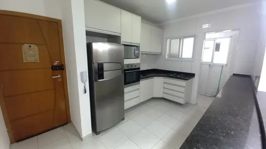 Apartamento com 3 Quartos para alugar, 110m² no Guilhermina, Praia Grande