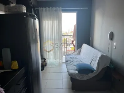 Apartamento com 1 Quarto para alugar, 27m² no Jardim Caravelas, São Paulo