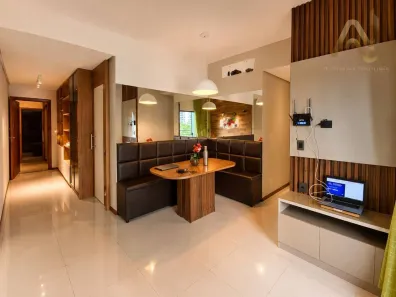 Apartamento com 3 Quartos para alugar, 98m² no Ponta Negra, Manaus