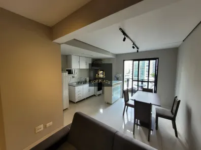 Flat com 1 Quarto para alugar, 52m² no Moema, São Paulo