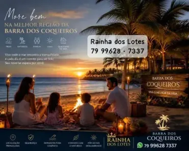 Lote/Terreno à venda, 200m² no , Barra dos Coqueiros