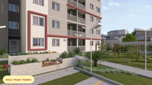 Apartamento com 2 Quartos à venda, 43m² no Capela Velha, Araucária