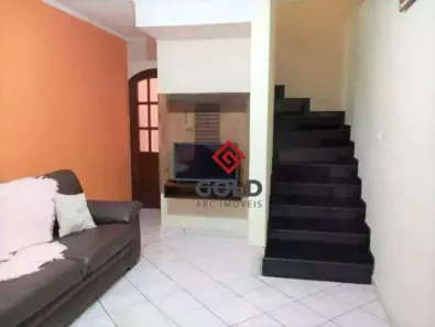 Sobrado com 3 Quartos à venda, 164m² no Jardim Santo Alberto, Santo André